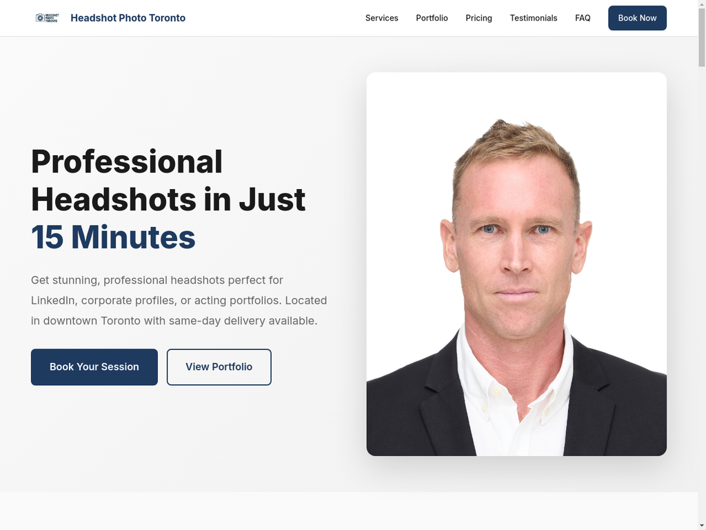 Headshot Photo Toronto Desktop