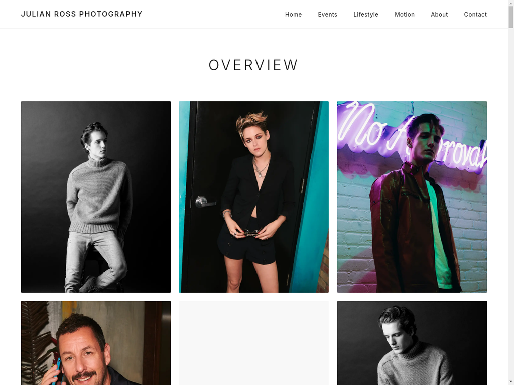 Julian Ross Photography Desktop